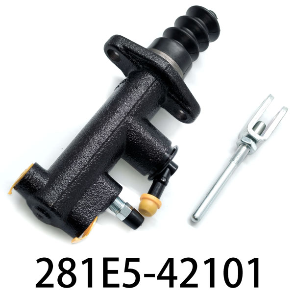 281E5-42101 Master Brake Cylinder, 3/4 Inch Braking Actuator, Part Number 281E5-42101, compatible with 32010-03590, 32010-05220, 32051-01690, 32051-01700, 70001-08631, and 32010-03600