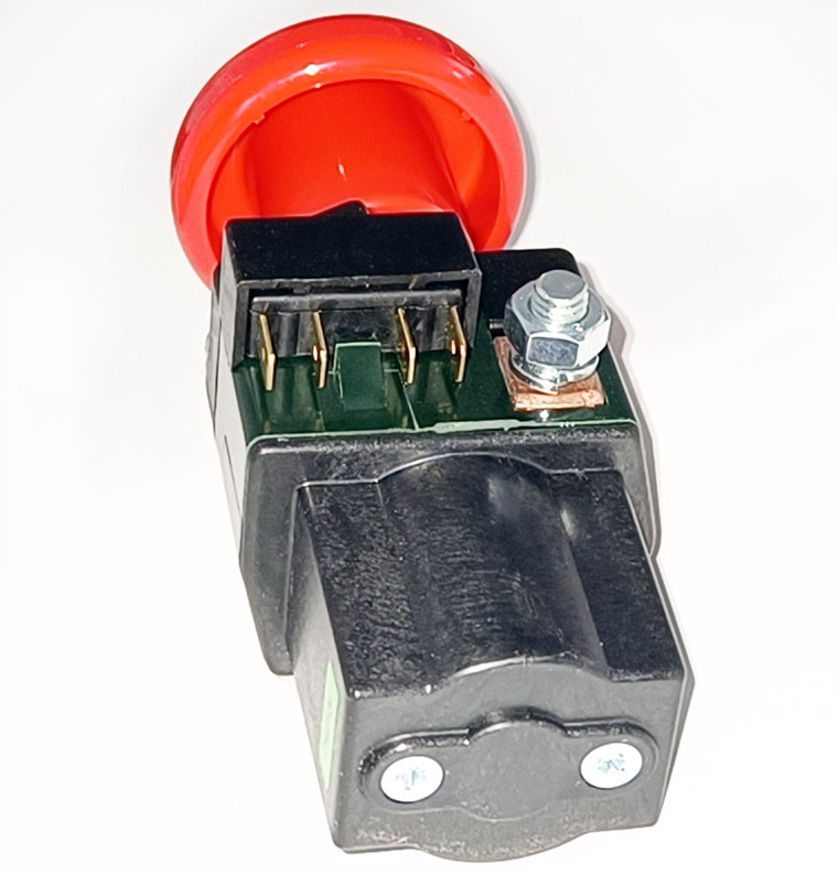 Albright SD200A-16 Emergency Disconnect Switch, 24V 125A, With Auxiliary Contact